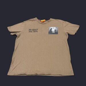 Bob Marley Soul Rebel Graphic T-Shirt Taupe Small Shoe Palace Unisex